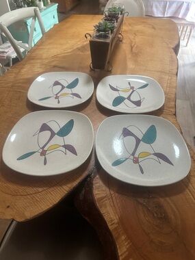 Franciscan Mid-Century poppytrail California mobile Dinner Plates